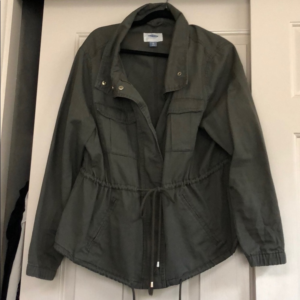 Green jacket XL old navy